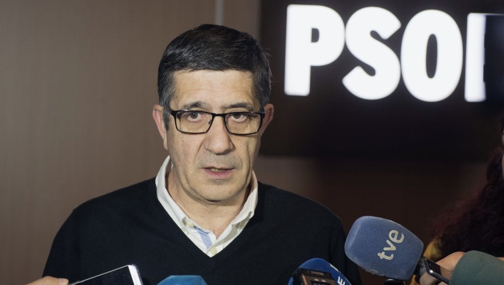 El exlehendakari y candidato a la secretaría general del PSOE, Patxi López