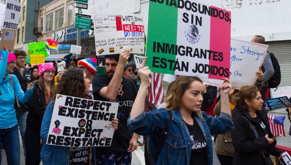 Protestas contra Trump