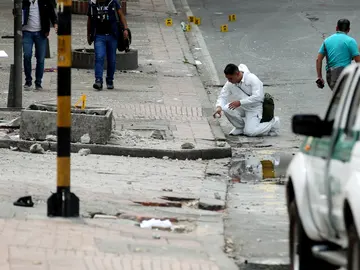 La Policía de Colombia en una imagen de archivo La Policía de Colombia en una imagen de archivo
