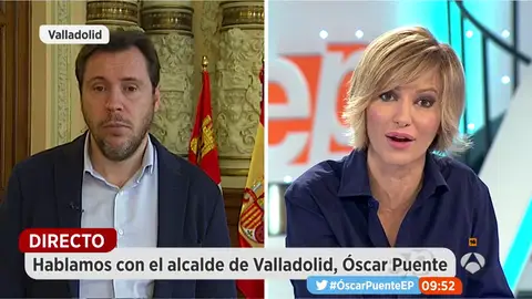 Óscar Puente, alcalde de Valladolid Óscar Puente, alcalde de Valladolid