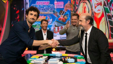 Javier Cámara y Miki Esparbé, un duelo extremo dentro del tren del sushi