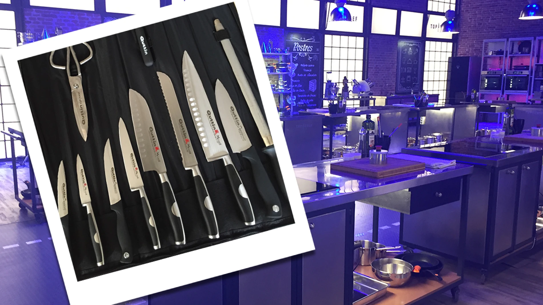 Gana una manta de cuchillos Quttin y conviértete en un auténtico 'Top chef'