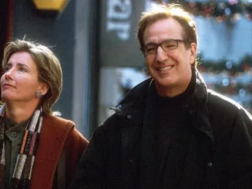 Alan Rickman y Emma Thompson en 'Love Actually' Alan Rickman y Emma Thompson en 'Love Actually'