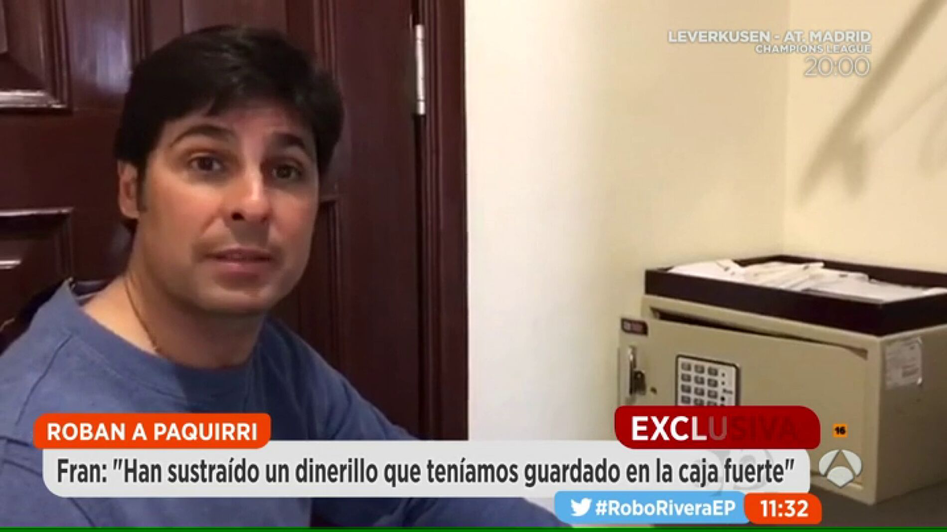 Frame 101.852111 de: Francisco Rivera denuncia que ha sufrido un robo en M&eacute;xico