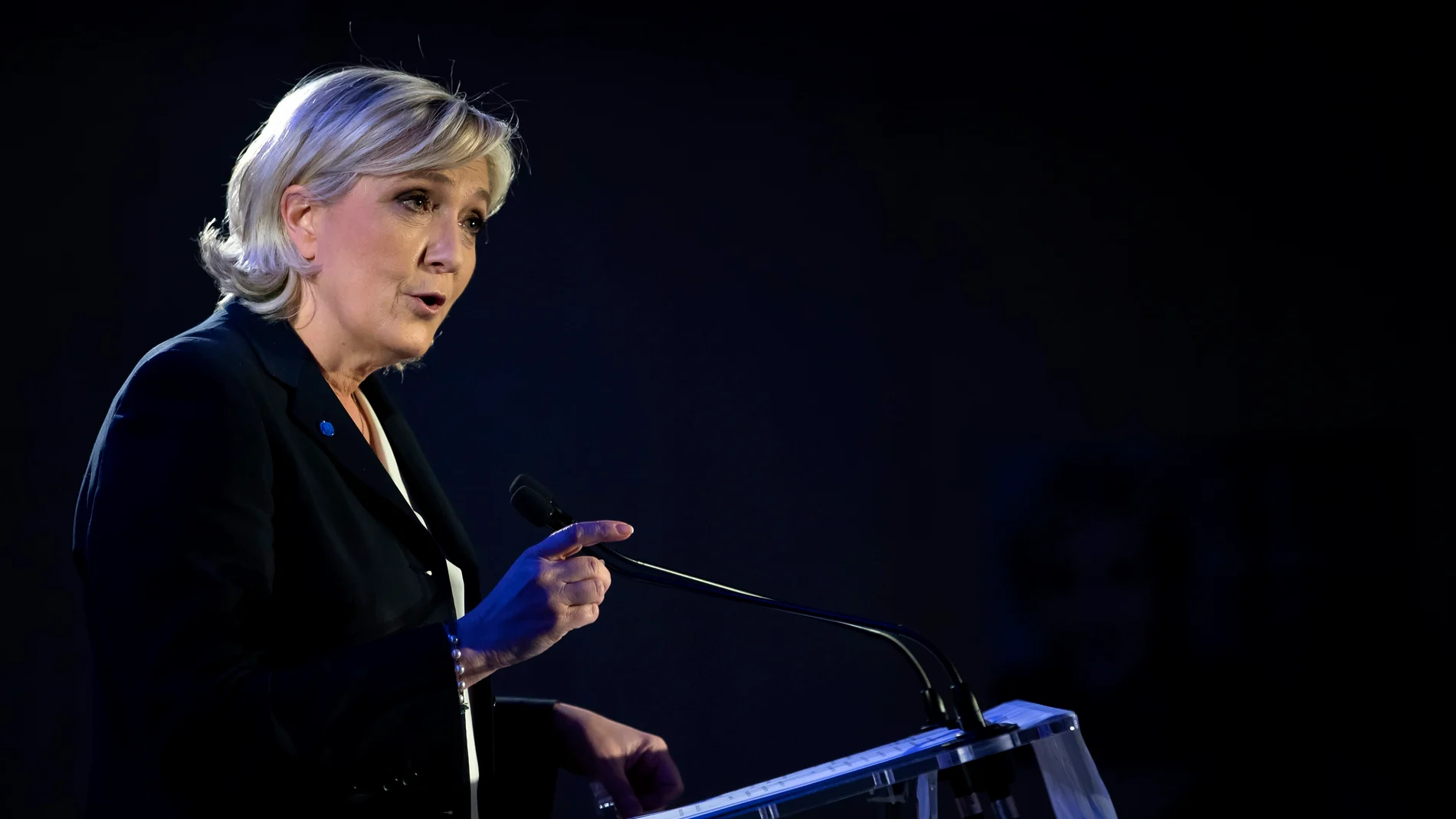 Marine Le Pen, la líder ultraderechista del Frente Nacional Marine Le Pen, la líder ultraderechista del Frente Nacional