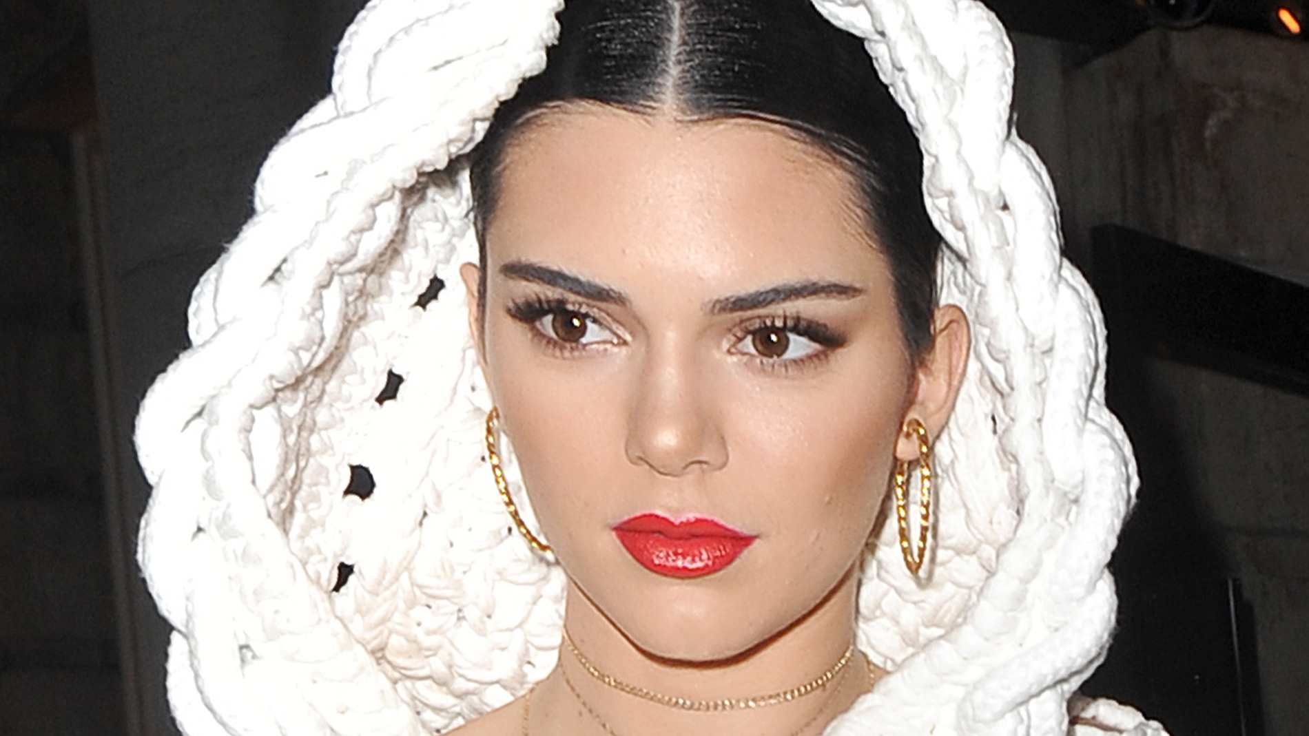Kendall Jenner en la after party de Burberry