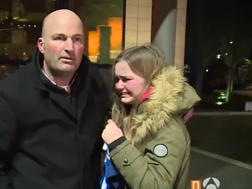 Una aficionada alemana, desconsolada por no poder conocer a Griezmann Una aficionada alemana, desconsolada por no poder conocer a Griezmann