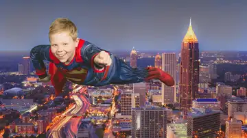 Robert Hart se convierte en Superman por un día Robert Hart se convierte en Superman por un día