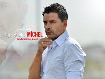 Míchel, entrenador del Rayo Vallecano