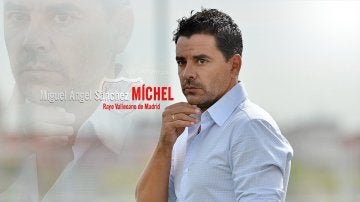 Míchel, entrenador del Rayo Vallecano