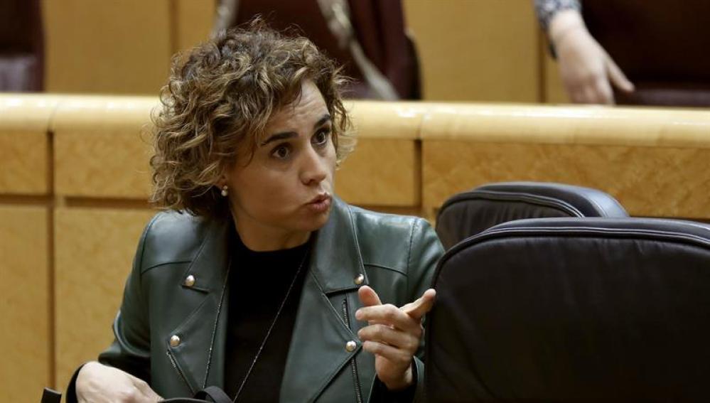 La ministra de Sanidad, Servicios Sociales e Igualdad, Dolors Montserrat