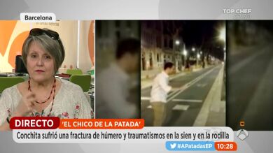 Una mujer de 63 años, la última víctima del 'joven de la patada': 