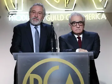 Robert de Niro y Martin Scorsese Robert de Niro y Martin Scorsese
