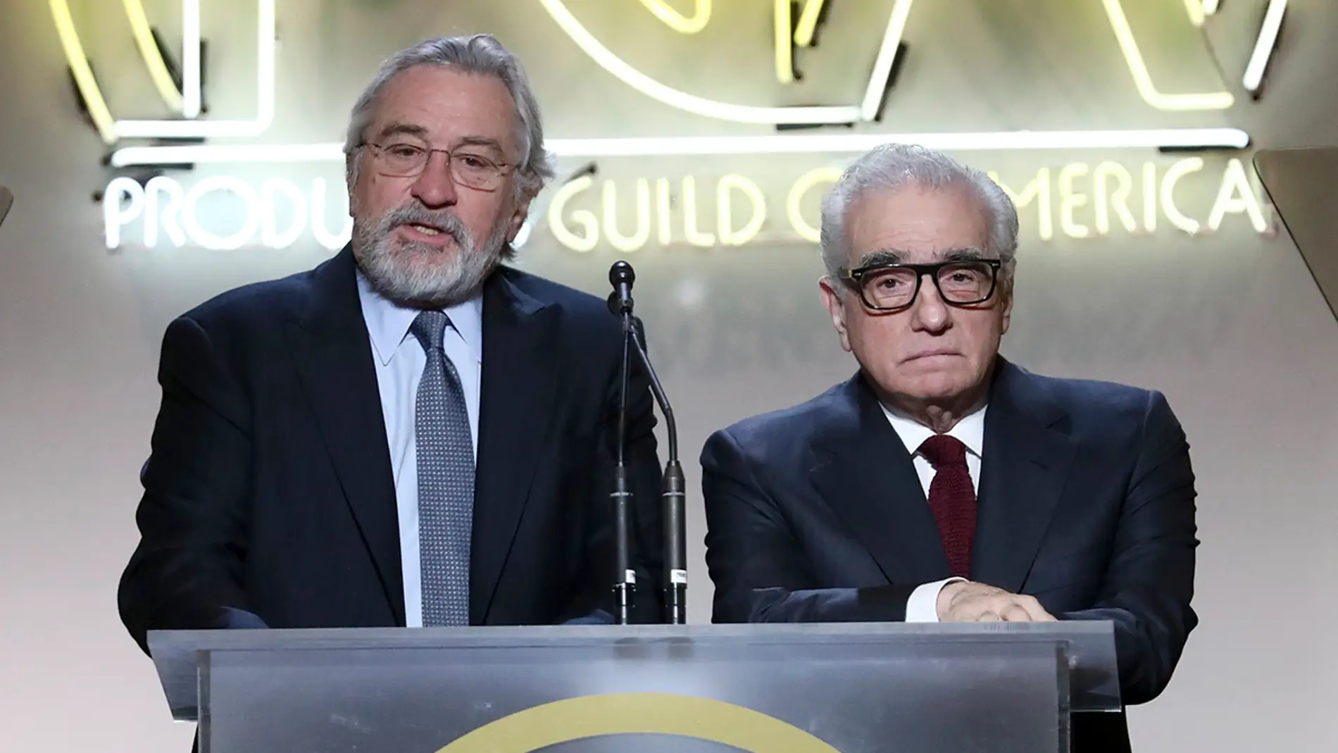 Robert de Niro y Martin Scorsese