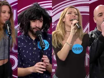 Los anónimos calcan las voces de los artistas del panorama musical Los anónimos calcan las voces de los artistas del panorama musical