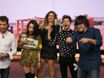 Luis Piedrahita deslumbra a los finalistas de 'Tu cara me suena' con uno de sus efectos ópticos Luis Piedrahita deslumbra a los finalistas de 'Tu cara me suena' con uno de sus efectos ópticos