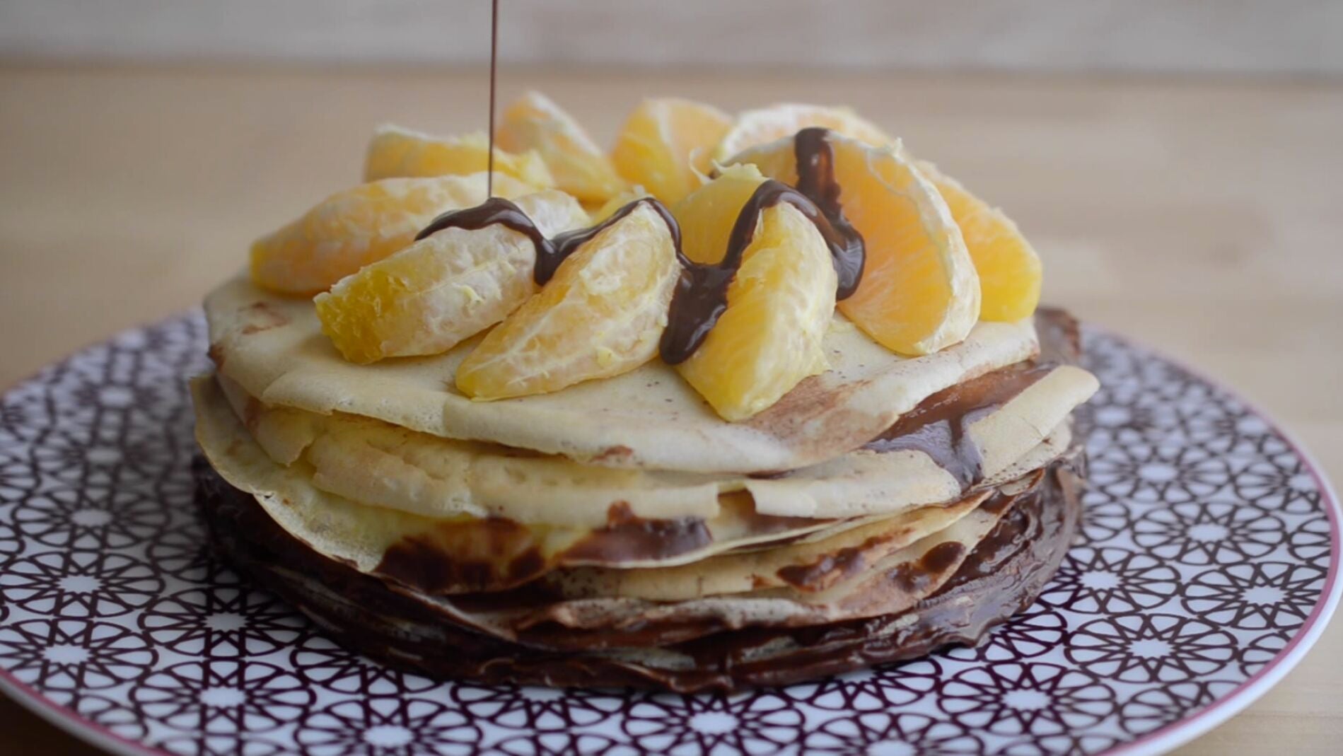 Tarta de crèpes