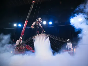 Marron consigue cumplir el mayor sueño del ser humano: volar Marron consigue cumplir el mayor sueño del ser humano: volar