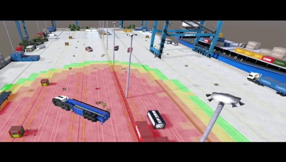 Frame 31.107555 de: Los bomberos de Vizcaya se preparan con simulaciones en realidad virtual
