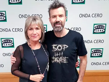 Julia Otero y Pau Donés Julia Otero y Pau Donés