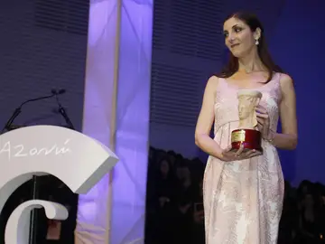La escritora vasca Espido Freire tras ser galardonada con el Premio Azorín de Novela 2017 La escritora vasca Espido Freire tras ser galardonada con el Premio Azorín de Novela 2017