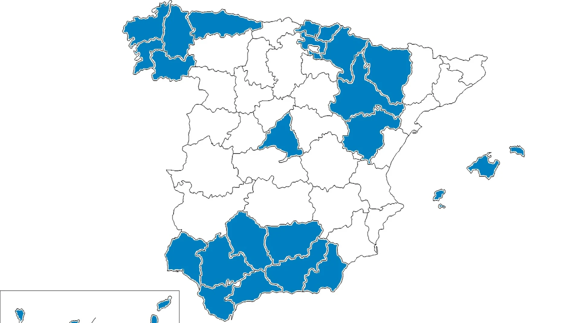 Mapa de regulación de la muerte digna en España Mapa de regulación de la muerte digna en España