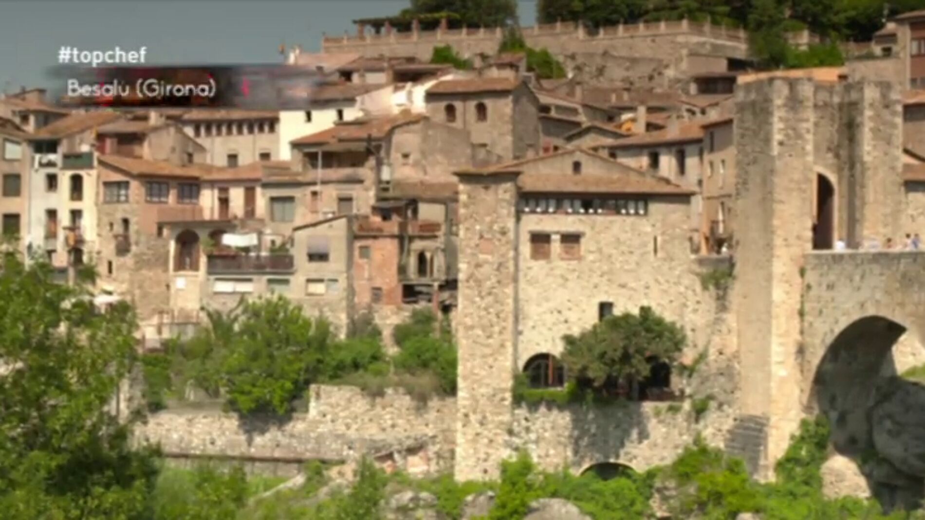 Frame 2.880477 de: Besalú recibió a 'Top Chef' con las puertas abiertas