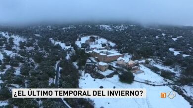 La nevada en Castilla y León, a vista de pájaro