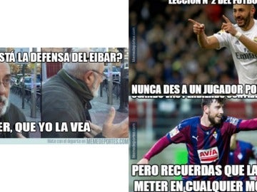 Memes del Eibar-Real Madrid