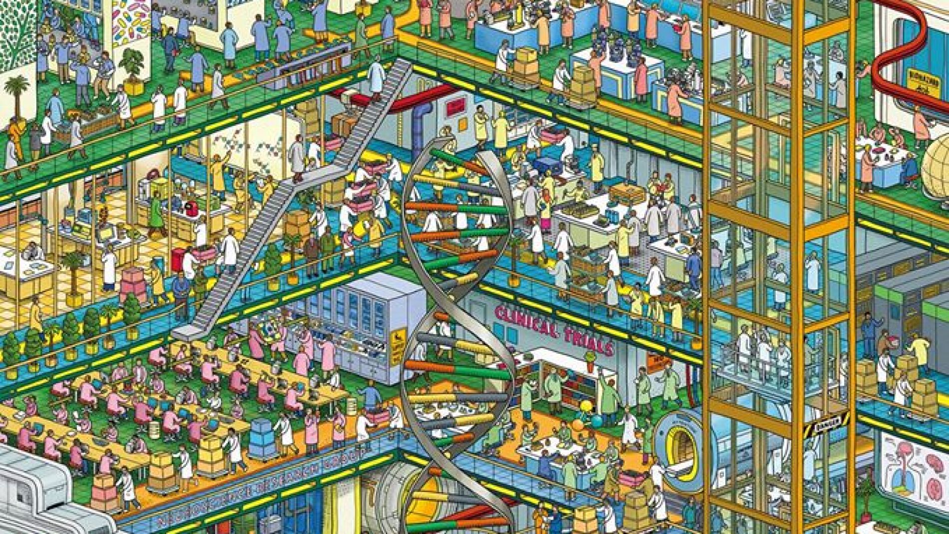 Encuentra a la mujer en el dibujo