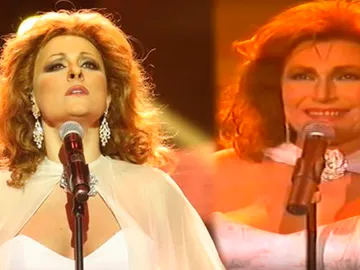 Lorena Gómez imita a Rocío Jurado Lorena Gómez imita a Rocío Jurado