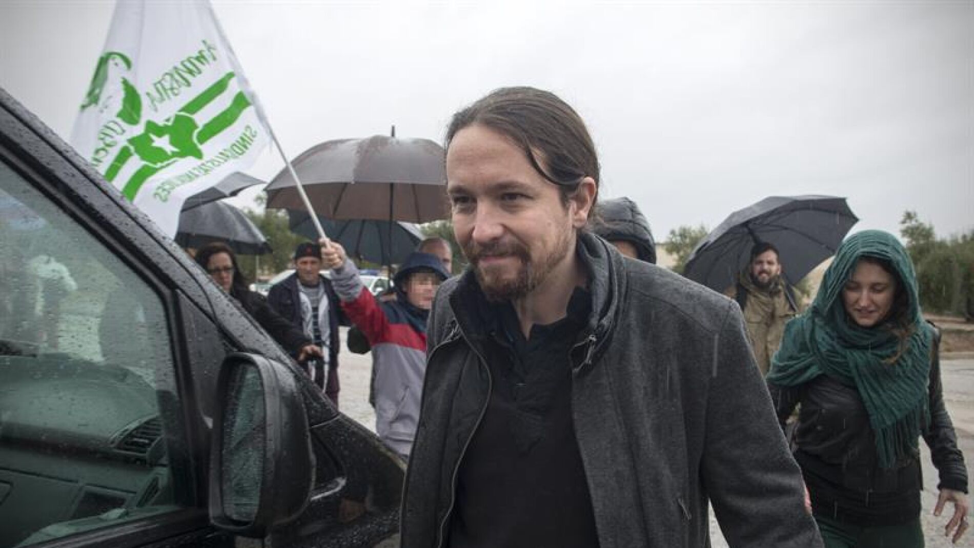 El l&iacute;der de Podemos, Pablo Iglesias