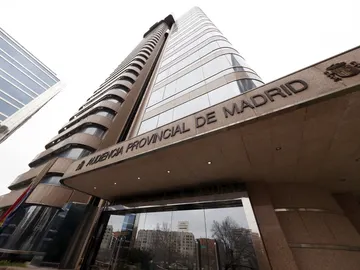Fachada de la Audiencia Provincial de Madrid. Fachada de la Audiencia Provincial de Madrid.