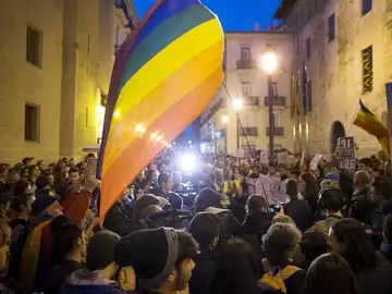 Manifestación del colectivo LGTB contra las transfobia Manifestación del colectivo LGTB contra las transfobia