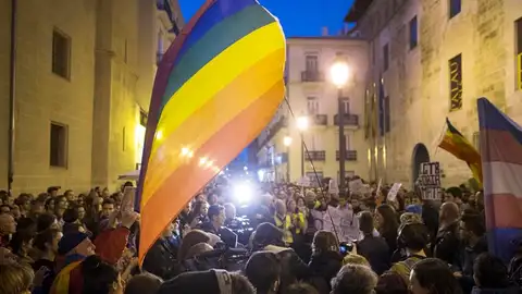 Manifestación del colectivo LGTB contra las transfobia Manifestación del colectivo LGTB contra las transfobia