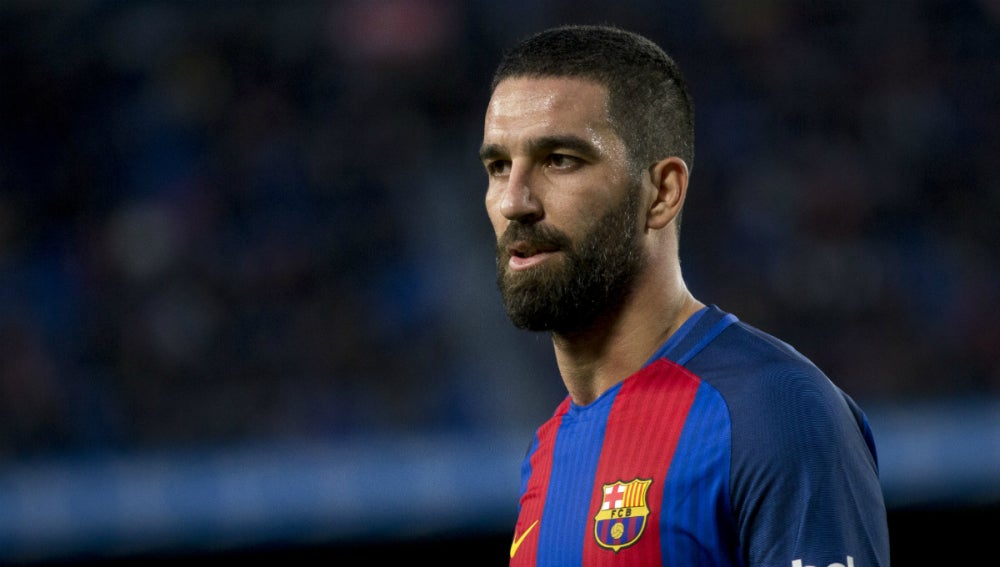 Arda Turan, con el Barça