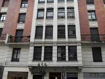 Fachada del inmueble donde se ha producido el incendio Fachada del inmueble donde se ha producido el incendio