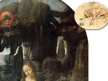 Mensaje oculto en un cuadro de Da Vinci Mensaje oculto en un cuadro de Da Vinci
