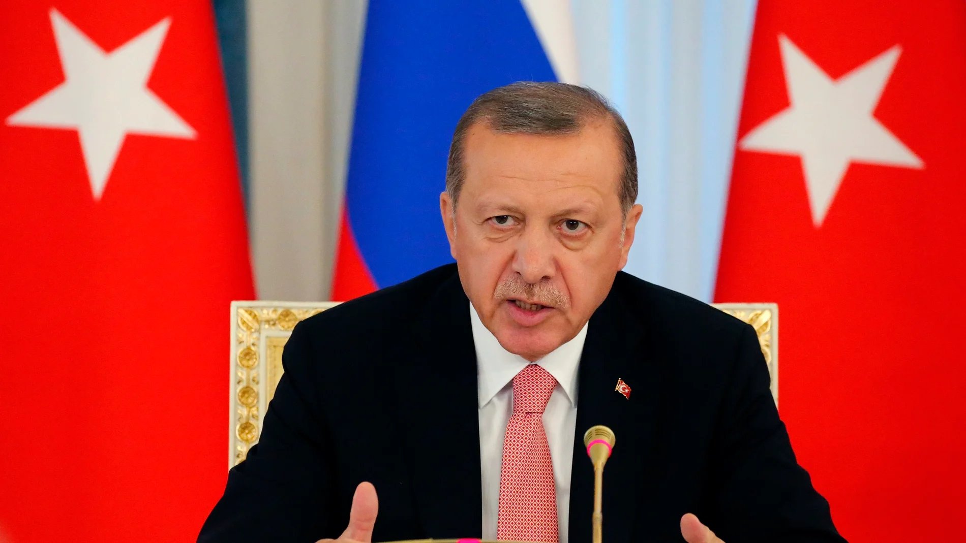 El presidente turco, Erdogan El presidente turco, Erdogan