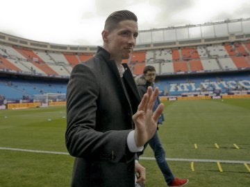 Fernando Torres en el Vicente Calderón