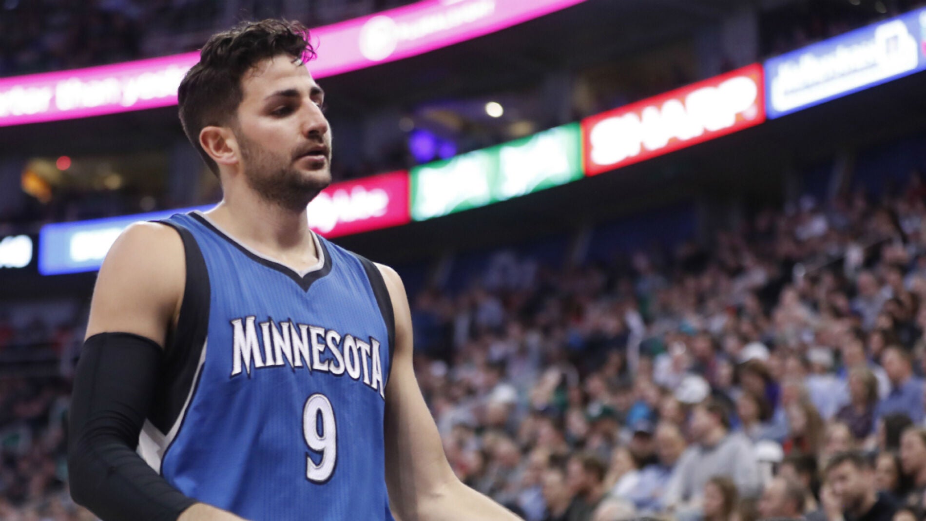 Ricky Rubio, con los Timberwolves