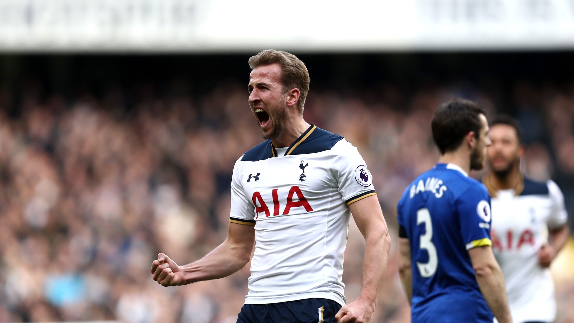 Kane celebrando un gol