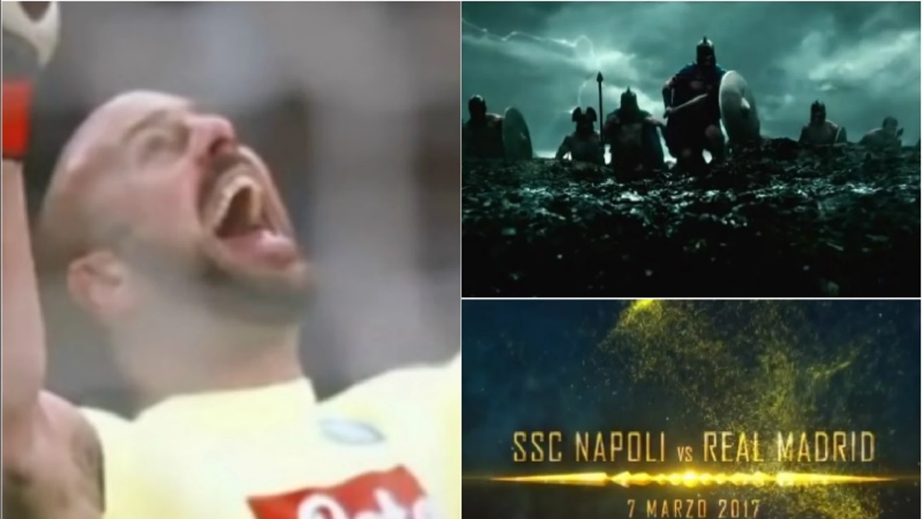 Nápoles-Real Madrid, un partido de película
