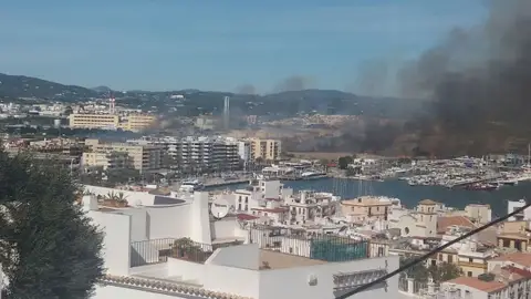 Incendio en Ibiza Incendio en Ibiza