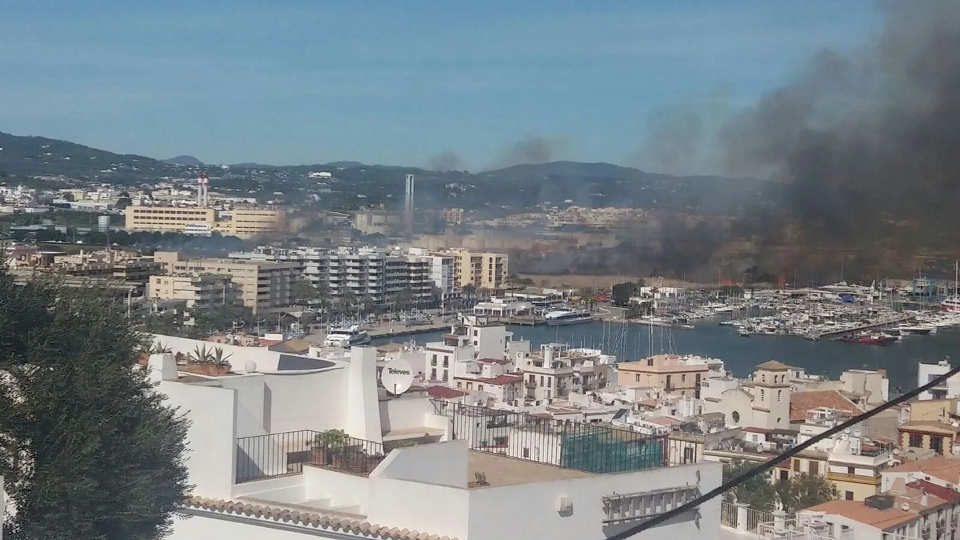 Incendio en Ibiza Incendio en Ibiza