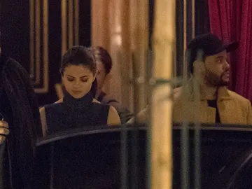 Selena Gomez y The Weeknd en París Selena Gomez y The Weeknd en París