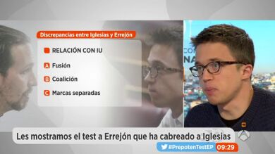 El test que Susanna Griso le hizo a Íñigo Errejón en Espejo Público y ha enfadado a Pablo Iglesias