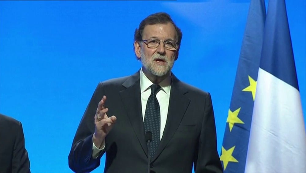 Frame 146.53241 de: Rajoy: “España está dispuesta a ir más allá en la integración con todos aquellos que quieran seguir en la integración europea"