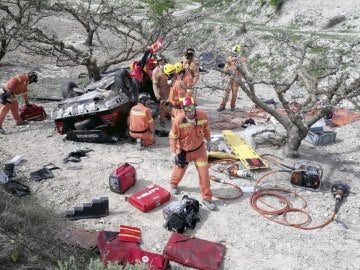 Fotografía facilitada por el Consorcio Bomberos Valencia