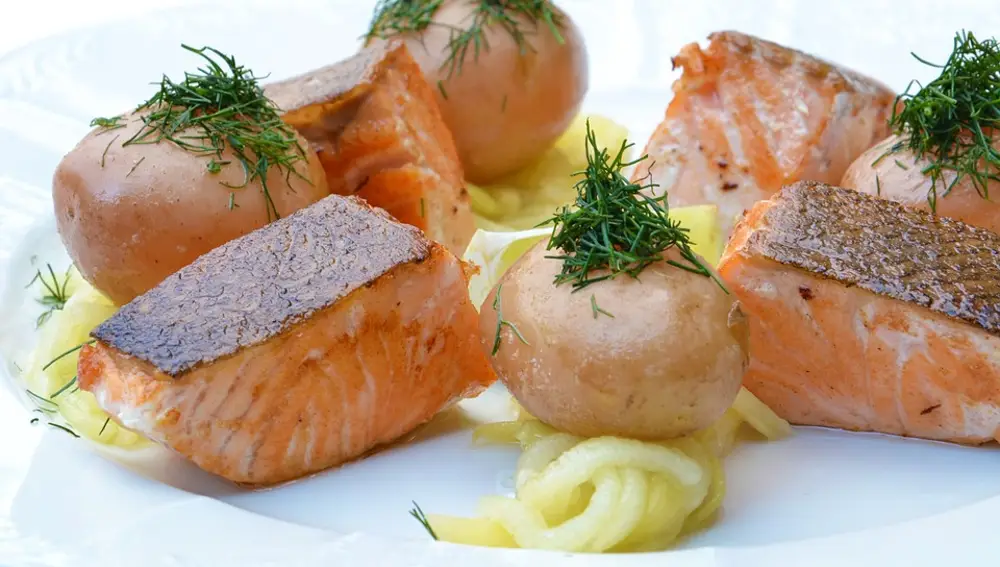 El salmón es una fuente de ácidos grasos omega 3